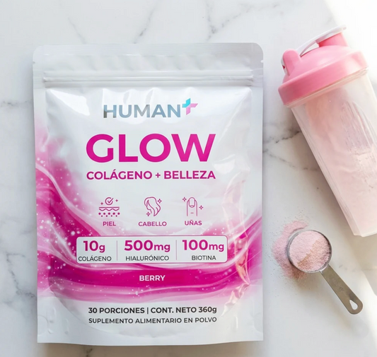 Human+ Glow – Colágeno con Biotina y Vitamina C | 360 g